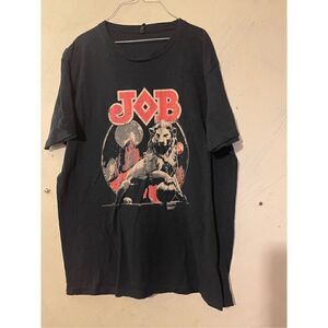 JOB Rolling Papers PROMO Lion Graphic T-Shirt Men Large L short sleeve shirt